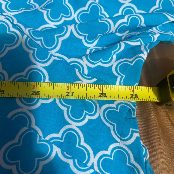 Susan Graver Multicolored Button Down Shirt with Tie Front - Picture 15 of 15